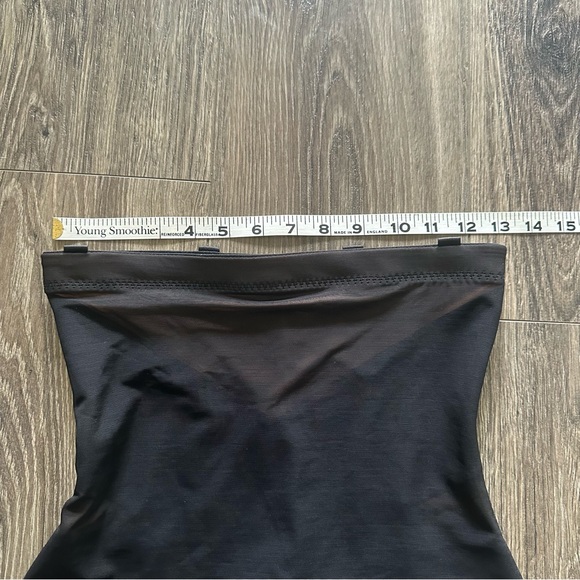 HONEYLOVE Black Shapewear Gusset Bodysuit Shaping Short - Picture 5 of 5